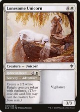 Carta mtg lonesome usato  Italia