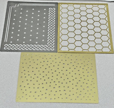 Dreamweaver stencils honeycomb for sale  Holly