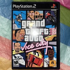 Grand Theft Auto: Vice City (PS2) testado. Manual + pôster/mapa. Estojo original comprar usado  Enviando para Brazil
