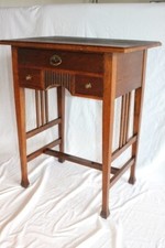 Jugendstil nähtisch eiche gebraucht kaufen  Bramsche