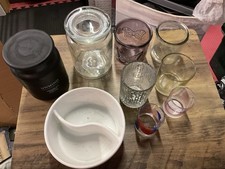Candle jars empty for sale  PETERLEE