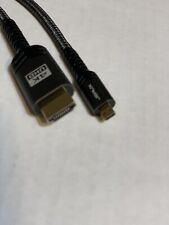 CABO DE CONVERSÃO JSAUX MICRO HDMI PARA HDMI 2M MICRO TIPO D MACHO-TIPO A MACHO comprar usado  Enviando para Brazil