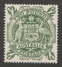 Usado, 1950 Austrália Sc# 221 - £2, canguru, emu e brasão. MNH Cv$ 175,00 comprar usado  Enviando para Brazil