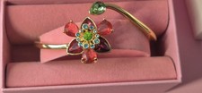 Swarovski flower bangle for sale  SOUTHAMPTON