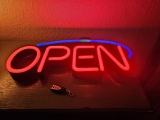 Neon sign open for sale  Beverly Hills