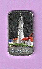 1 onça troy. Barra de ar vintage prata 0,999 “Portland Head Lighthouse” comprar usado  Enviando para Brazil