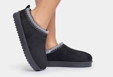 Black faux suede for sale  MARKET HARBOROUGH