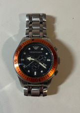 Emporio armani chronograph gebraucht kaufen  Deutschland