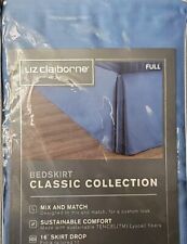 Liz claiborne bedskirt for sale  Shipping to Ireland