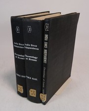 India since Independence. Chronology of Events 1947-1978 (Vol. 1-3). Kaul, Vimla segunda mano  Embacar hacia Mexico