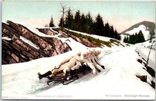 Wintersport bobsleigh rennen d'occasion  France