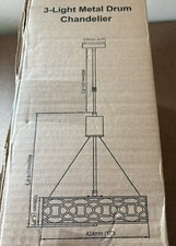 Chandelier light metal for sale  New Castle