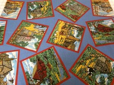 Country farm fabric for sale  Baker City