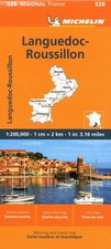 Languedoc roussillon map d'occasion  Expédié en Belgium