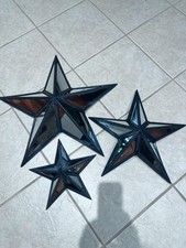 Mirrored metal star for sale  Waupaca