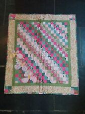 Vintage handmade patchwork for sale  UK