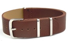 20mm leather dark for sale  WAKEFIELD
