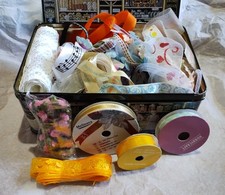 Ribbons trimmings bundle for sale  BOLTON