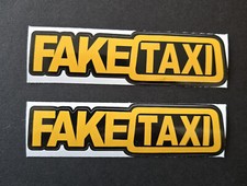 Adesivi fake taxi usato  Spedire a Italy