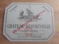 Etiquette vin chateau d'occasion  Quimperlé