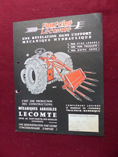 Agricultural catalogue brochur d'occasion  Expédié en Belgium