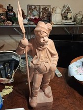 Holzfigur schnitzerei mann gebraucht kaufen  Verden