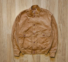 Tan suede leather for sale  HAMPTON