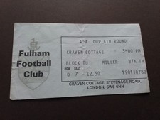 Fulham manchester united for sale  STOURBRIDGE