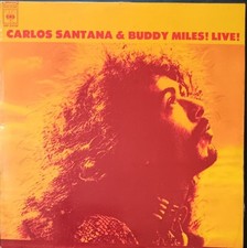Carlos Santana And Buddy Miles - Live! - 1972 LP disco excelente, capa muito boa comprar usado  Enviando para Brazil