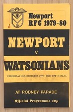 1979 newport watsonians for sale 1979 newport watsonians for sale  CARDIFF
