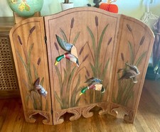 Vtg carved painted for sale  Van Alstyne