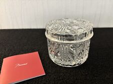 Boite bijoux cristal d'occasion  Baccarat