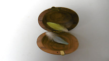 Wooden pillbox bronze d'occasion  Expédié en Belgium