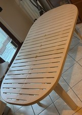 tavolo rotondo bianco allungabile usato  Sedriano