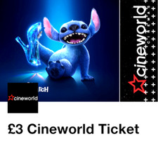 Cineworld cinema ticket for sale  ROCHESTER