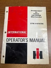 International operator manual for sale  Dubuque