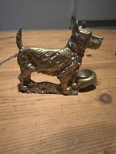 Brass dog ornament for sale  OAKHAM