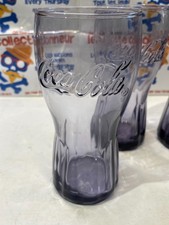 Verre violet coca d'occasion  Expédié en Belgium