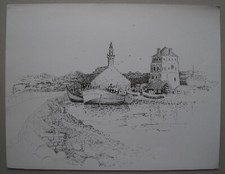 Dessin encre paysage d'occasion  Schiltigheim