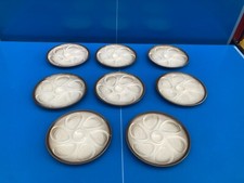 Lot assiettes huitres d'occasion  Molinet
