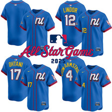Usado, Camiseta de beisebol costurada limitada All-Star azul 2025 National League comprar usado  Enviando para Brazil