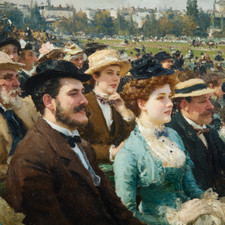 Giuseppe nittis dipinto usato  Milano
