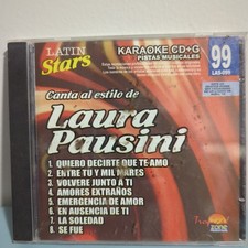Karaoke Latin Stars #99 Canta Al Estilo De Laura Pausini (CD+G, 2008) Pre-owned  comprar usado  Enviando para Brazil