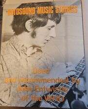 ROTOSOUND BASS STRINGS Vintage 66/67  JOHN ENTWISTLE (2 pkts 1st G/4th E), usado comprar usado  Enviando para Brazil