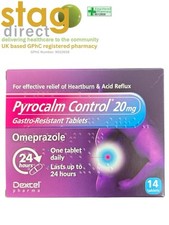 Pyrocalm 20mg omeprazole for sale  BIRMINGHAM