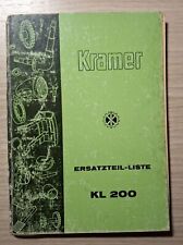 Kramer schlepper kl200 gebraucht kaufen  Recke