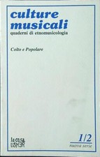Culture musicali 1990. usato  Italia