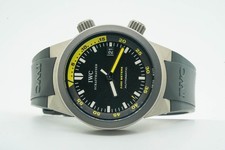 Usado, IWC Aquatimer 2000 IW353804 IW 353804 Black Dial 42mm Titanium 10606 comprar usado  Enviando para Brazil