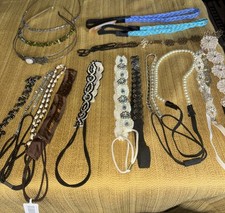 Pacote de faixas elásticas para cabelo com corda frisada comprar usado  Enviando para Brazil