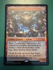 Mtg sundering titan usato  Remanzacco